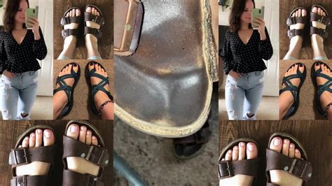 Alexis Lets Me Borrow Her Well Worn Birkenstocks Xhamster