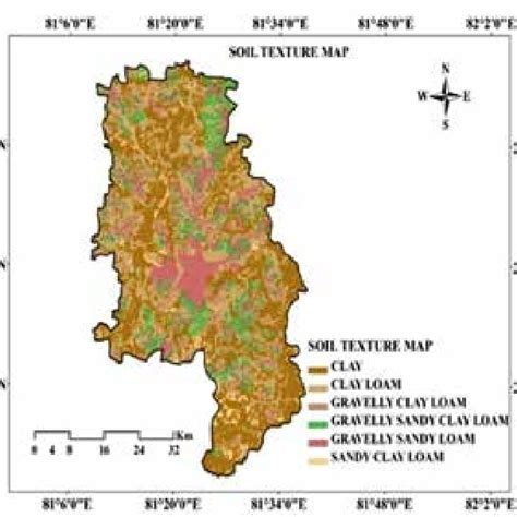 Soil texture map of Durg district | Download Scientific Diagram