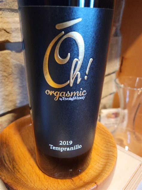 2019 Evoke Winery Tempranillo Oh Orgasmic USA Oregon Columbia