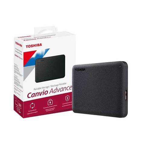 Disque Dur Externe Toshiba Canvio Advance To Noir