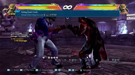 Tekken King Grab Strings Tutorial For Controller Pad Super Easy