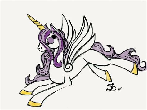 Alicorn Concept Speed Drawing by ShaidySkyDesign on DeviantArt