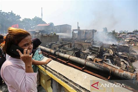 Dua Orang Luka Akibat Kebakaran Rumah Di Manggarai ANTARA News