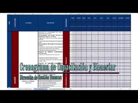 Plan Operativo Anual POA Capacitación YouTube