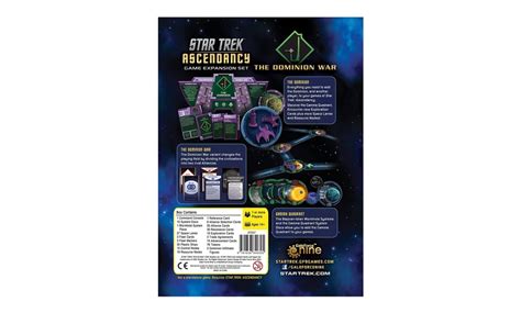 Gale Force Nine Star Trek Ascendancy Board Game With The Dominion War