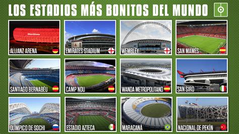 Carrozza Per Quanto Riguarda Giugno Top 10 Estadios Mas Bonitos Del