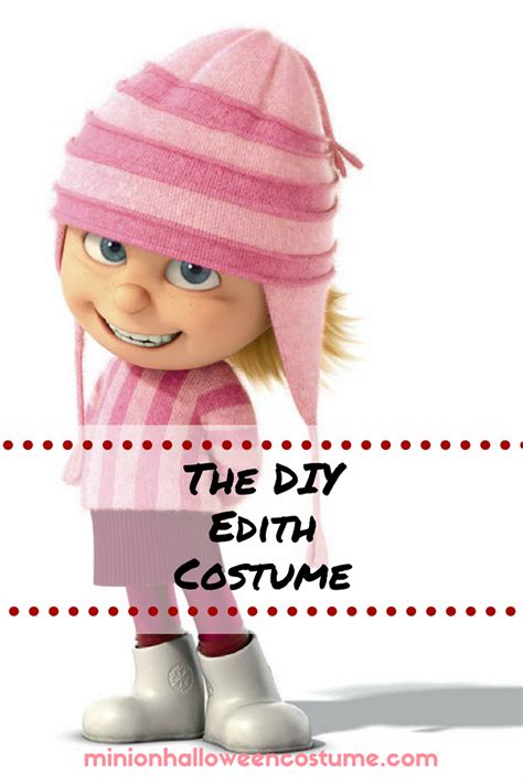 DIY Edith Costume (Sister from Despicable Me) - Minion Halloween Costume