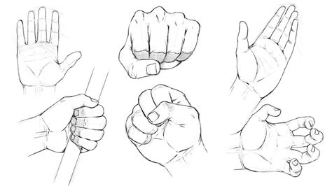 How To Draw Dynamic Hand Poses — Step By Step A Skillshare Class