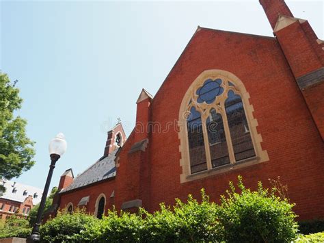 Dahlgren Chapel Of The Sacred Heart Stock Photo Image Of Gothic