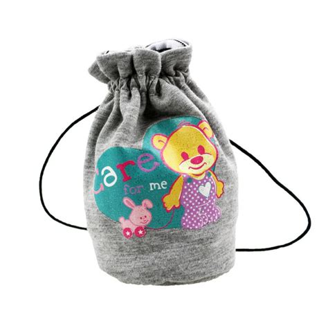 Cute Cartoon Pattern Grey Backpack For 18 Inch American Girl Doll Baby ...