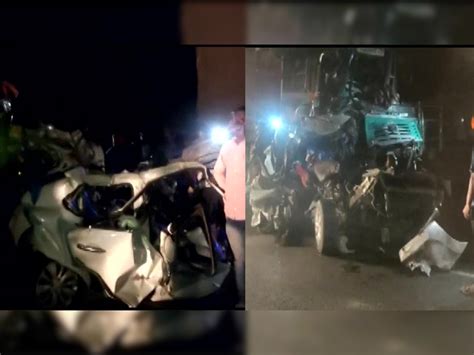 Maharashtra 7 8 Vehicles Crashed Into Each Other In Dhule On Mumbai