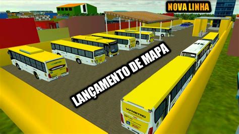 PRÓTON BUS SIMULATOR LANÇAMENTO DO MAPA ACARACUZINHO CITY V1 3