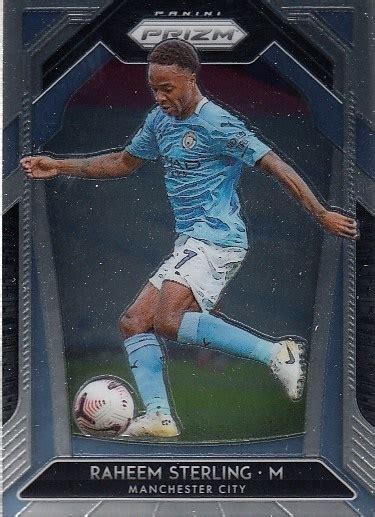 Panini Prizm Premier League Raheem Sterling