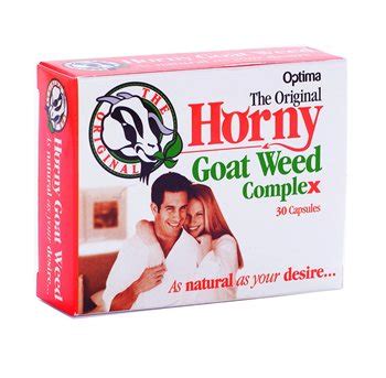 Optima Horny Goat Weed Complex Tribulus Healthstuff Co Uk