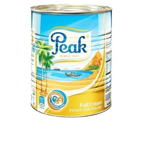 Peak Instant Full Cream Milk Powder Tin G X Esther African Foods