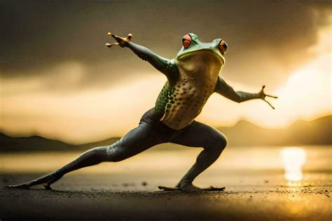 Frog Yoga Stock Photos, Images and Backgrounds for Free Download