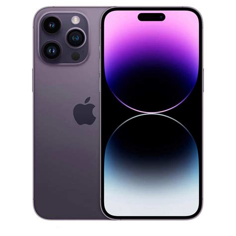 Iphone Pro Max Apple Gb Roxo Profundo Tela De G E C Mera