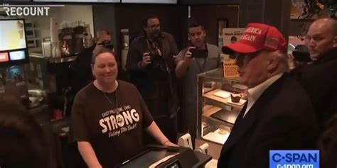 Trump Brutally Tells Mcdonalds Worker He Knows The Menu Better Than