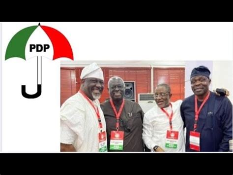 Pdp G Governors Absent As Pdp Holds Emergency Meeting Party Leaders