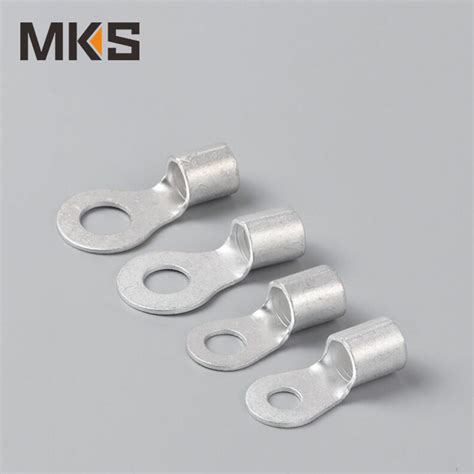 Electrical Copper Naked Ring Cable Terminal Plated Tin Rnb Mks