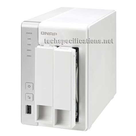 QNAP TS-220 Network Attached Storage Tech Specs