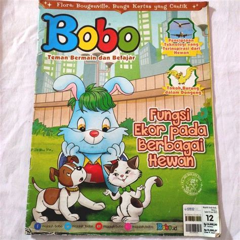 Majalah Anak Bobo Juni Vol Fungsi Ekor Pada Berbagai Hewan