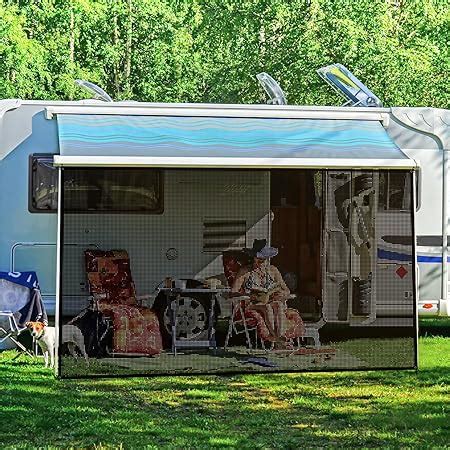 Amazon Excelfu Rv Awning Sun Shade Screen With Zipper X