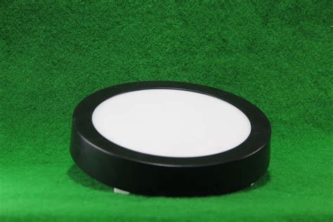 Gloled Aluminum Led Surface Panel Light W Prime Ro Ww Black Body