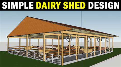 Dairy Shed Design | Cow farm Plans and Designs | Dairy Farming / Cow ...