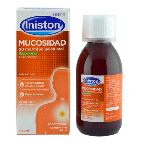 Compra Iniston Mucosidad Y Congestion 20 Mg Ml Mg Ml Jarabe