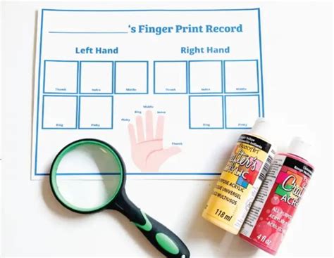 Exploring Fingerprints Activity Activities Himama Easy Science Experiments Daycare