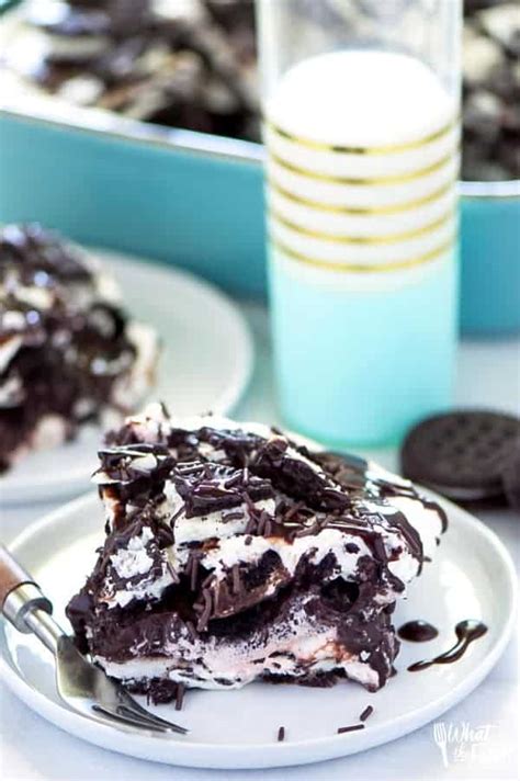 Ingen Baka Glutenfri Oreo Icebox Cake Cholloventas