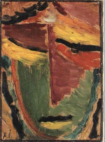 Abstrakter Kopf By Alexej Von Jawlensky On Artnet