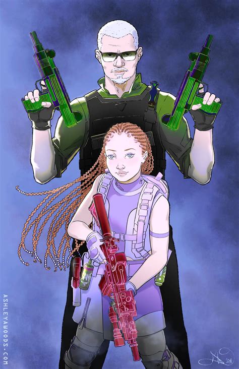 "Teach her everything you know." — The Art of Ashley A. Woods