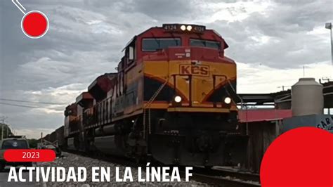 Trenes De Cpkc En Reynosa Actividad En La L Nea F Youtube