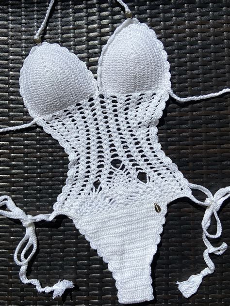 Hand Knit Brazilian Bikinis Rainbow Handmade Bikinis Bikini Diy My XXX Hot Girl