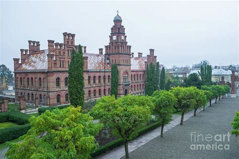 Ancient University Building Of Chernivtsi Photograph By Cosmin