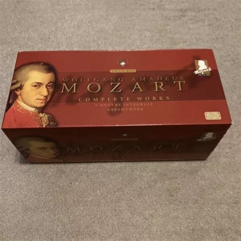 Wolfgang Amadeus Mozart Gesamtwerk Cd Boxset Sehr Guter Zustand Cds