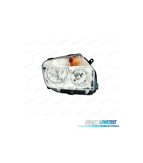 Faro Dch Para Dacia Duster Fondo Cromo