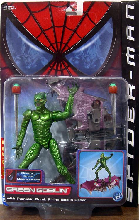 Green Goblin Action Figure Spider Man Movie Toy Biz