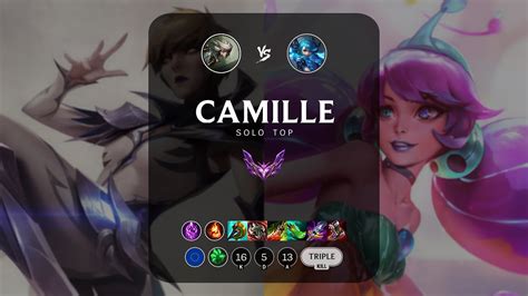 Camille Top Vs Gwen Euw Master Patch 13 1 Youtube