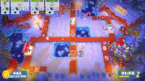 Overcooked 2 Seasonal Updates Winter Wonderland 1 3 2 Player 4