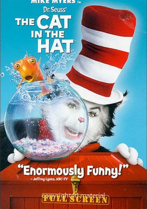 Dr. Seuss' The Cat In The Hat 2003 (Fullscreen) (DVD 2003) | DVD Empire