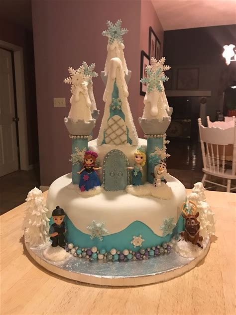 Frozen Castle Cake By Joanne Rocco Frozen Castle Cake Frozen