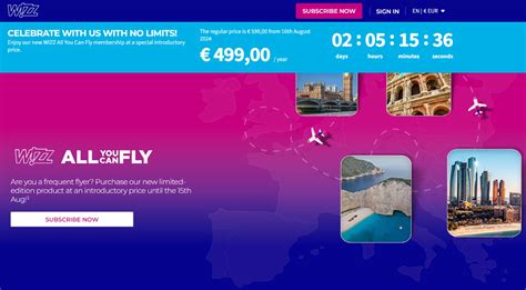 Wizz Air Launches All You Can Fly Programme