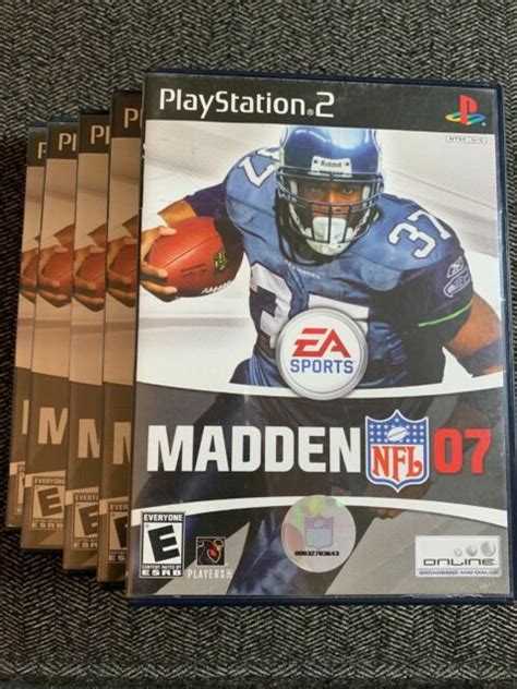 Madden Nfl 07 Ps2 Complete Wmanual Free Sh Z Ebay