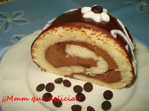 Mmm Qu Delicia Brazo Gitano De Chocolate