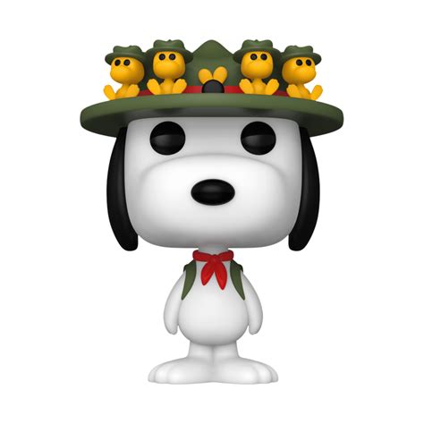 Snoopy W Beagle Scouts Sdcc Snoopy Funko Pop Cisemu