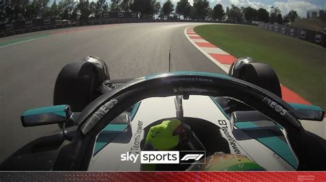 Spanish Gp Onboard With Lewis Hamilton As Mercedes Driver Tops The