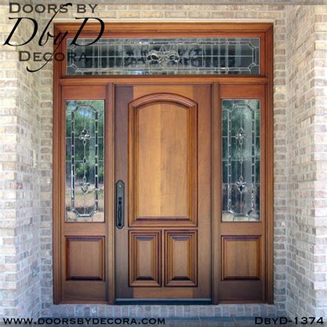 Custom Estate Mahogany Front Entry Door Doors By Decora